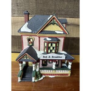 1998 Dickens Collectables Victorian Series Bed And Breakfast -flaw